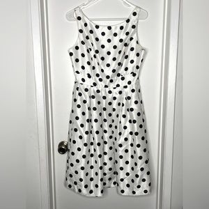 ⭐️Jessica Howard polka dot dress